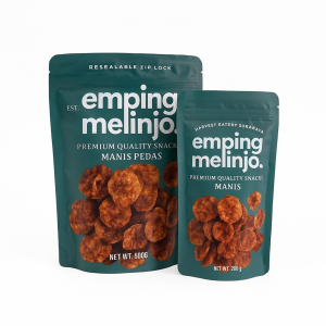 HARVEST EATERY Emping Melinjo/ Belinjo Sweet & Spicy Crackers Chips 150g / 330g Halal